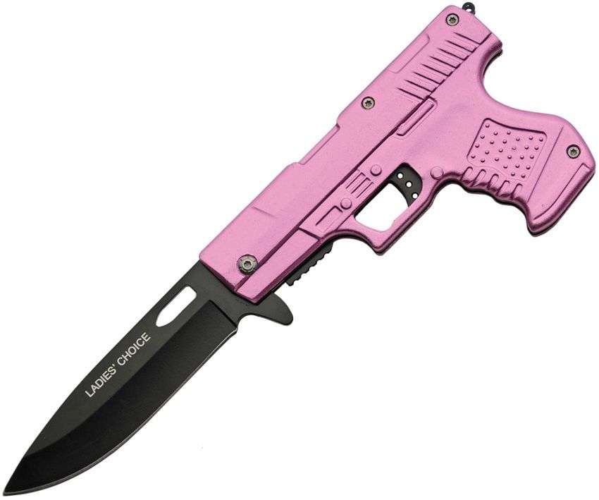 Gun Linerlock Pink