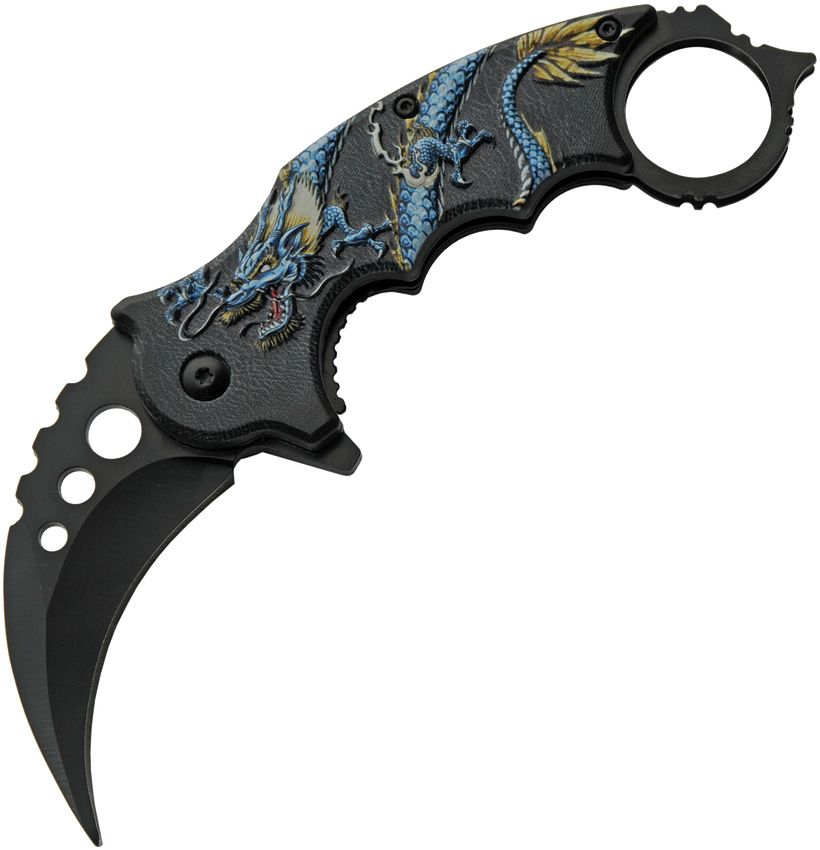 Dragon Linerlock A/O Blue