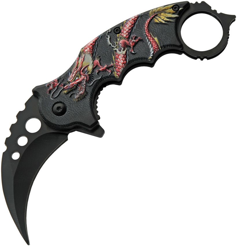 Dragon Linerlock A/O Red