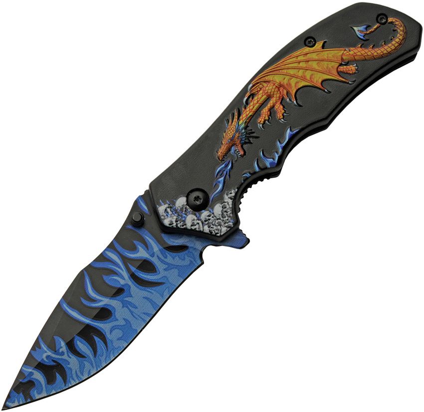 Dragon Flame Linerlock A/O