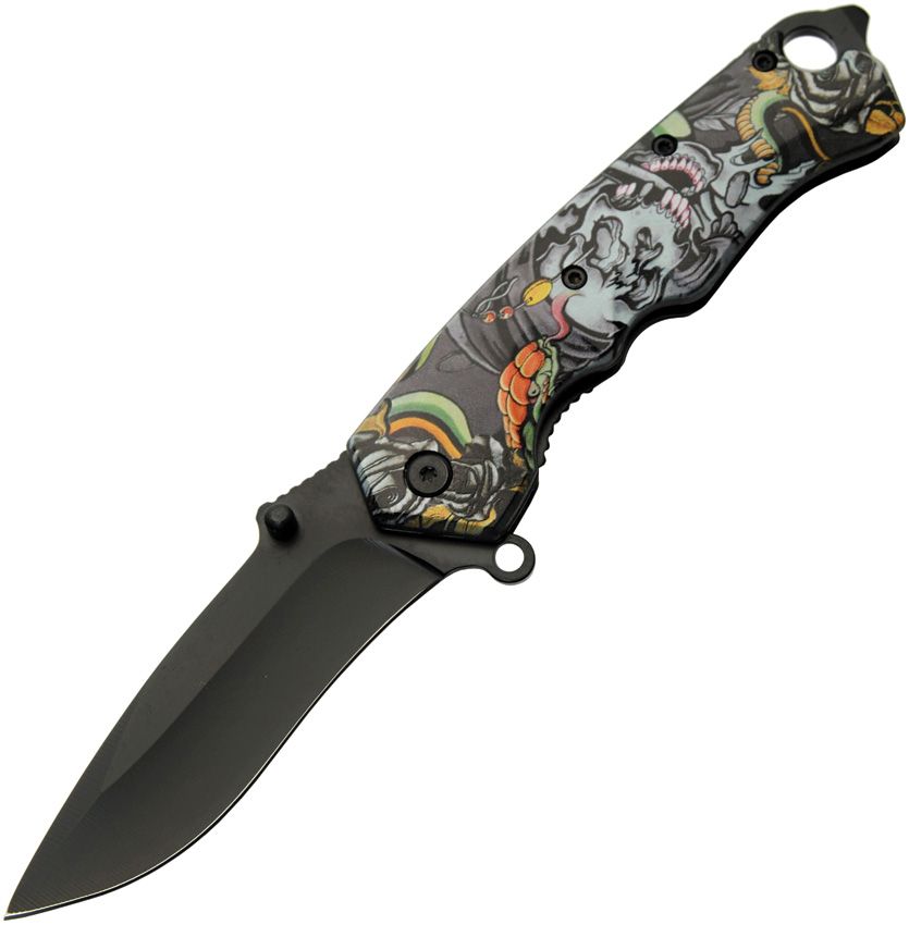 Skull Pirate Linerlock A/O