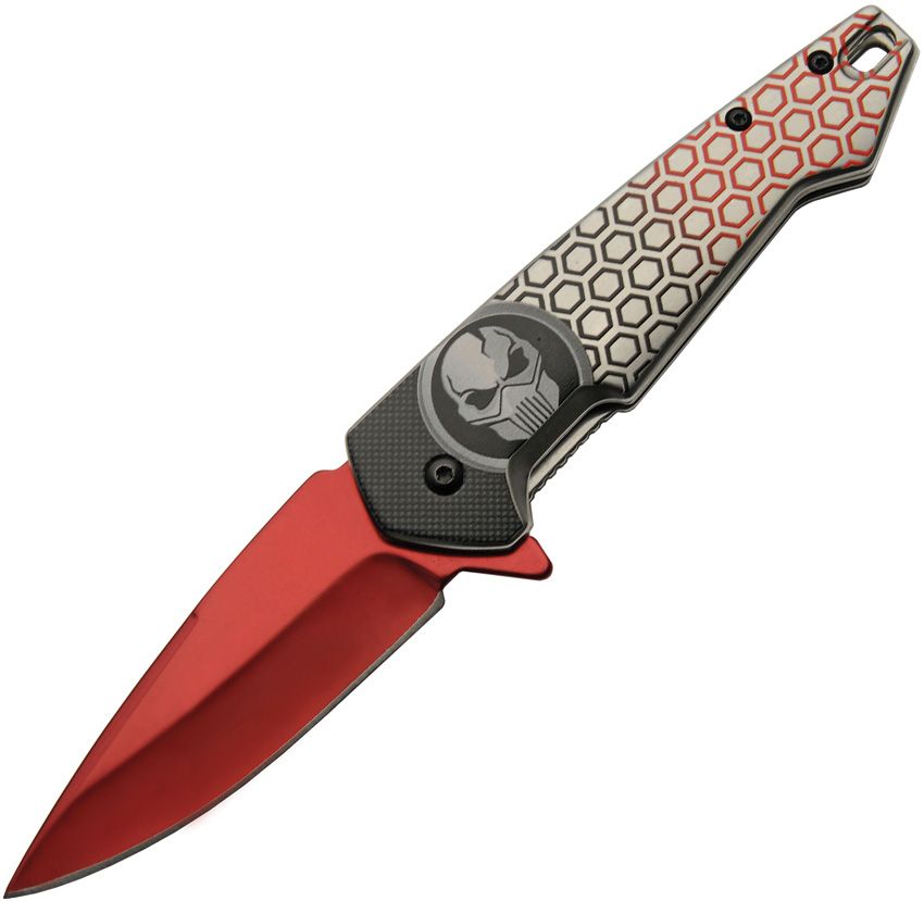 Predator Framelock A/O Red