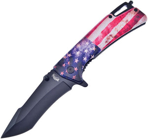 American Flag Linerlock A/O