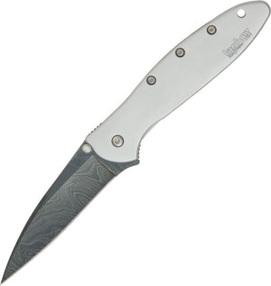 Leek Framelock A/O Damascus