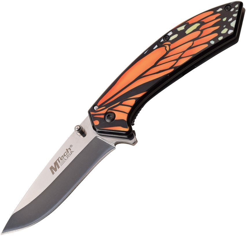 Butterfly Framelock A/O Orange