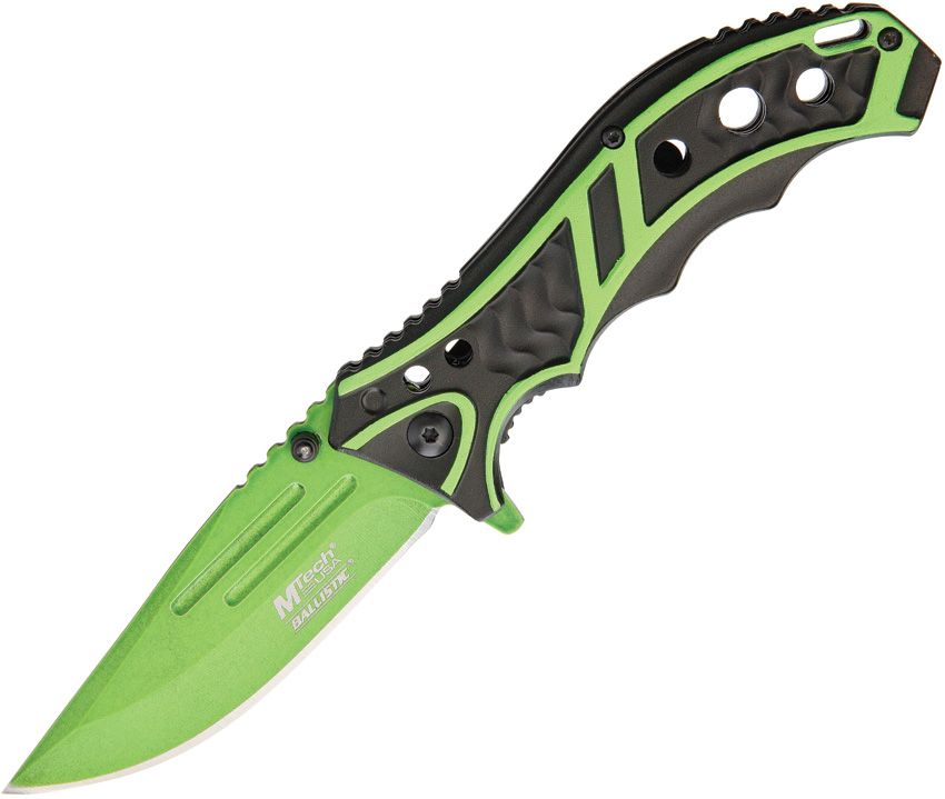 Linerlock Black/Green A/O