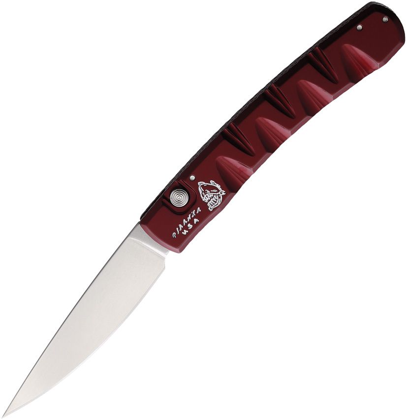Auto Pocket Button Lock Red