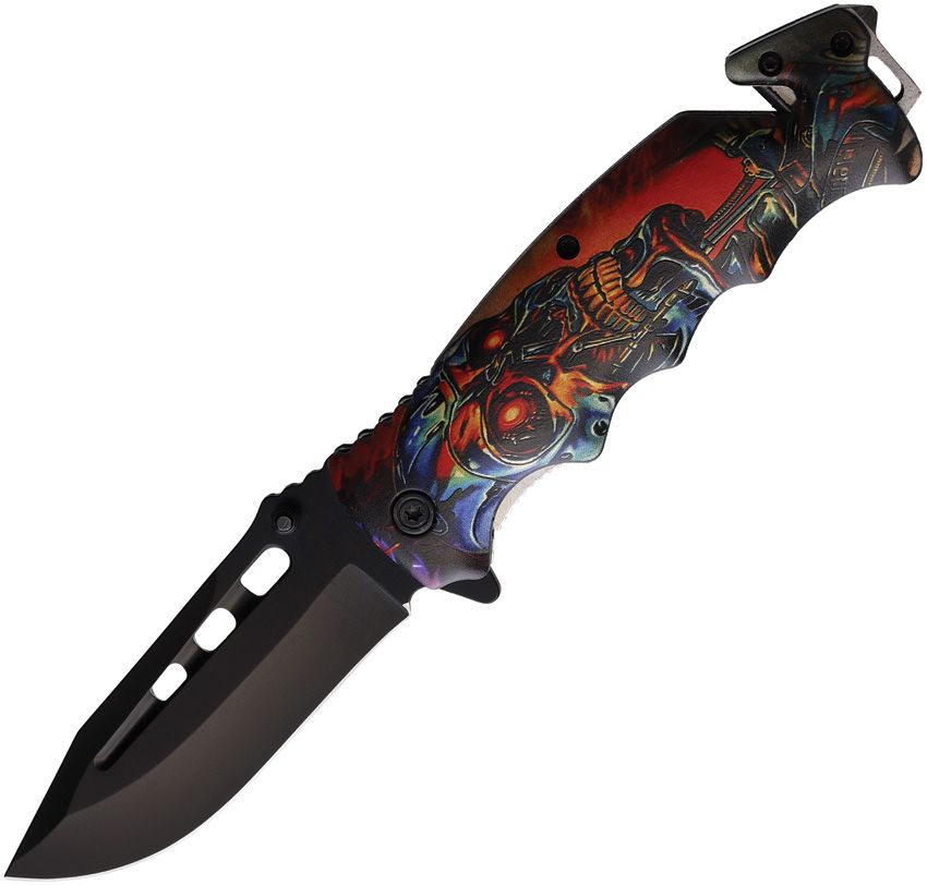 Linerlock A/O Skull