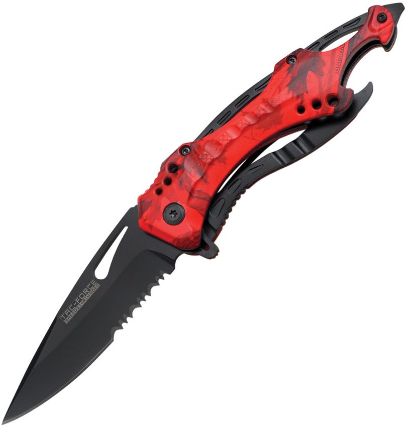 Linerlock A/O Red Camo