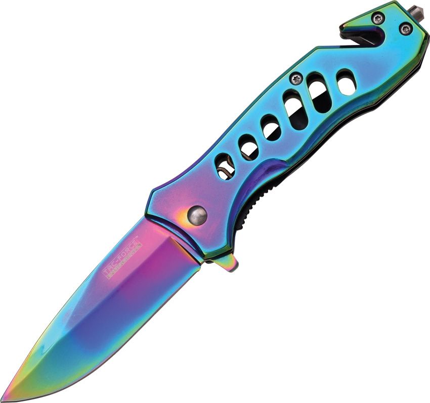 Rescue Linerlock A/O Rainbow