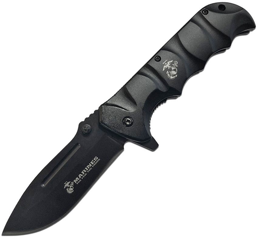 USMC Linerlock A/O Black
