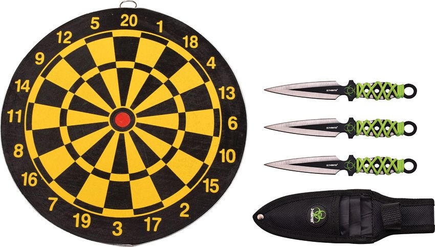 Three Piece Throwing Knife Set